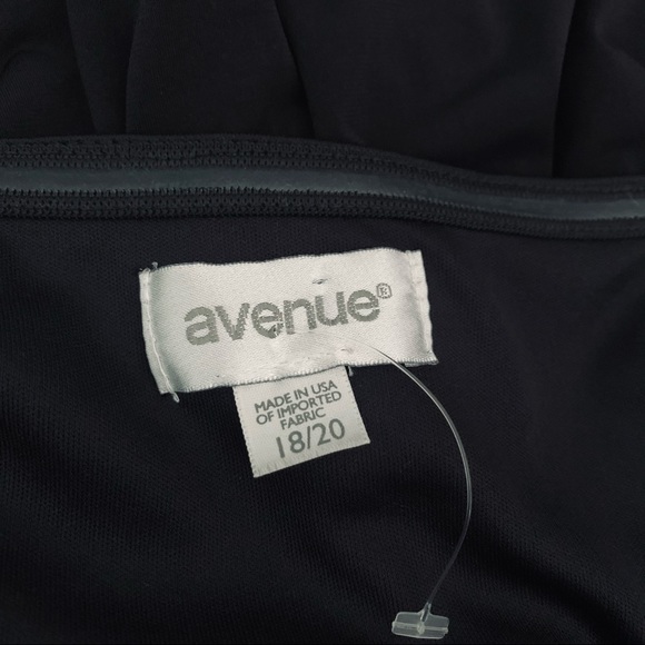 Avenue BLACK One Shoulder Fit & Flare Dress 18/20 - Picture 5 of 5